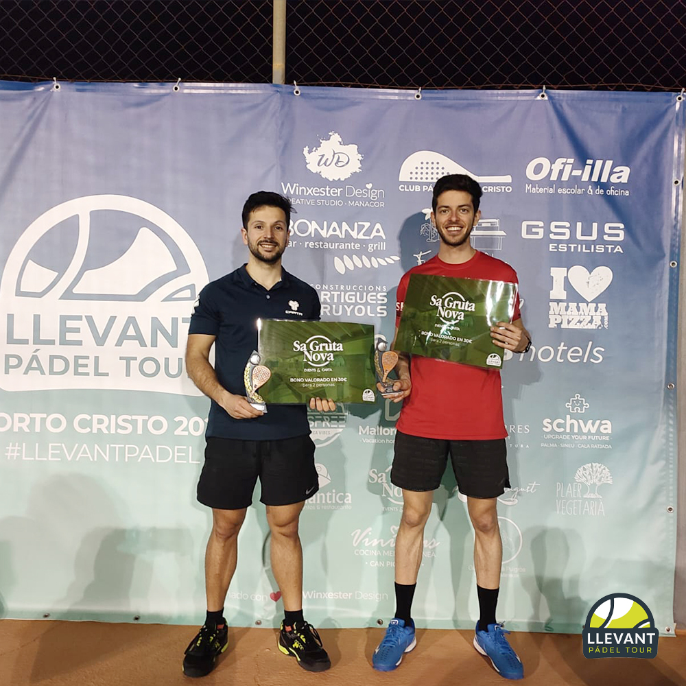 Finalistas 4ª Masculina - Llevant pádel