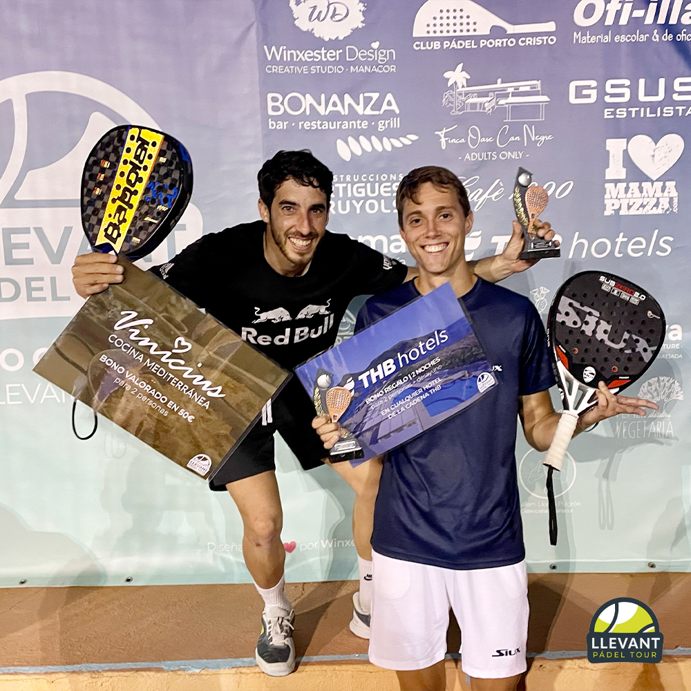 Ganadores 3ª Masculina - Llevant pádel