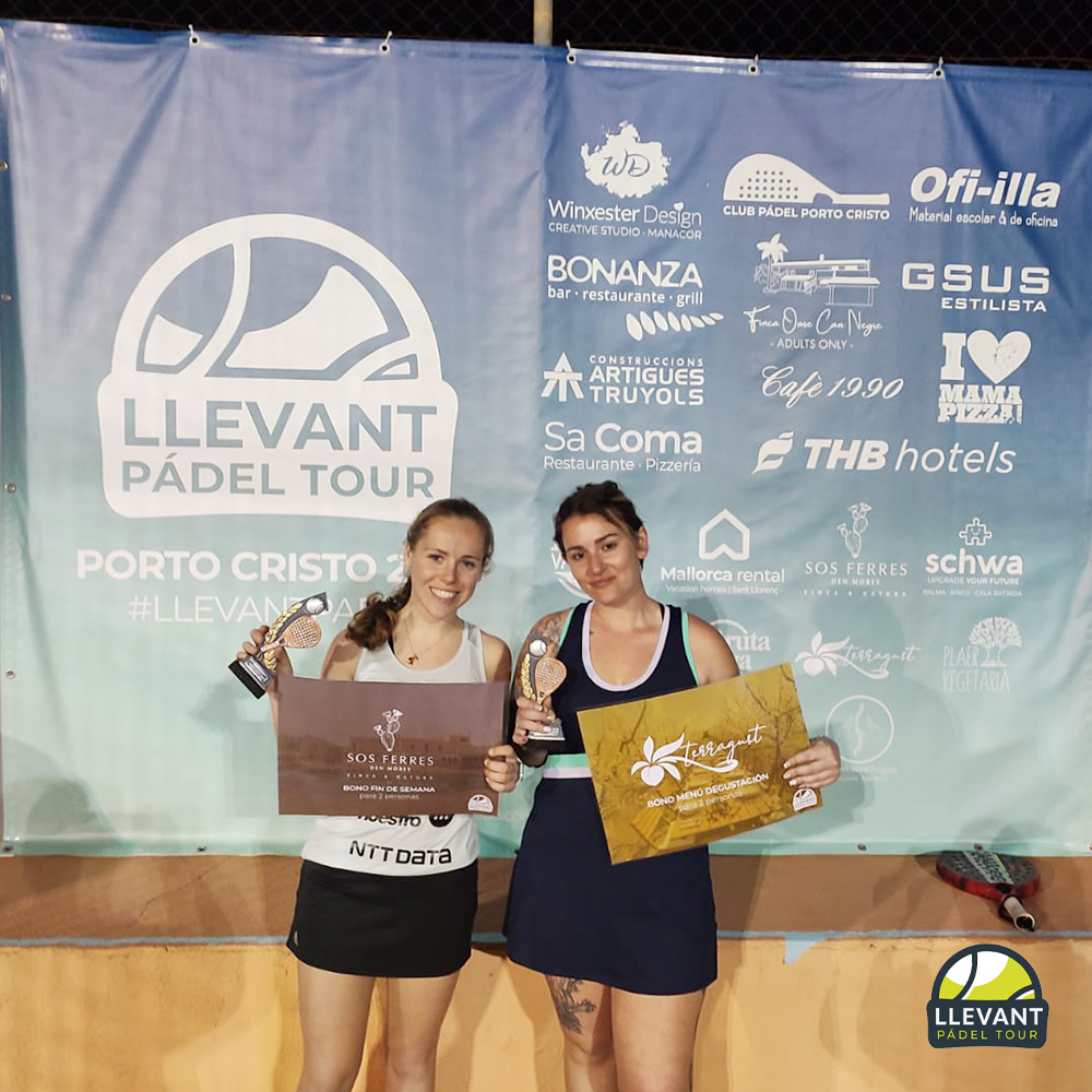 Ganadoras 5ª Femenina - Llevant pádel tour